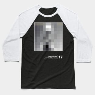 Mount Kimbie / Minimal Style Graphic Artwork Baseball T-Shirt